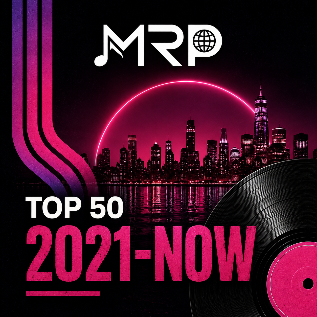 MRP Top 50 2021 to now playlist for music supervisors